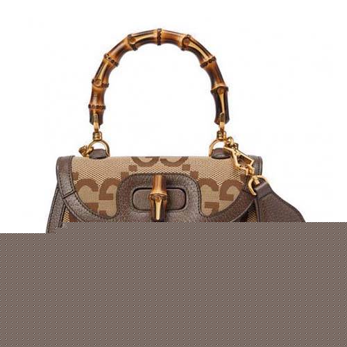 G*u*i bamboo 1947 jumbo small top handle bag 675797 (21*15*7cm)